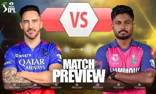 पिंक सिटी में राजस्थान रॉयल्स और रॉयल चैलेंजर्स बेंगलुरु के बीच जंग, जानिए दोनों टीमों की पॉसिबल प्लेइंग-11 पिंक सिटी में राजस्थान रॉयल्स और रॉयल चैलेंजर्स बेंगलुरु के बीच जंग, जानिए दोनों टीमों की पॉसिबल प्लेइंग-11