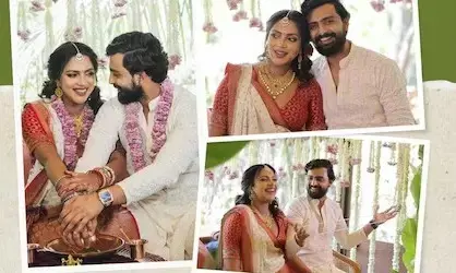 शादी के दो महीने बाद ही प्रेग्नेंट हुईं एक्ट्रेस अमला पॉल, ससुराल में हुई गोदभराई की तस्वारें सोशल मीडिया पर वायरल शादी के दो महीने बाद ही प्रेग्नेंट हुईं एक्ट्रेस अमला पॉल, ससुराल में हुई गोदभराई की तस्वारें सोशल मीडिया पर वायरल