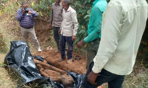 पिता-पुत्र का हुआ विवाद, पिता ने कर दी पुत्र की हत्या, हत्या के बाद शव को नाले में दफन किया पिता-पुत्र का हुआ विवाद, पिता ने कर दी पुत्र की हत्या, हत्या के बाद शव को नाले में दफन किया