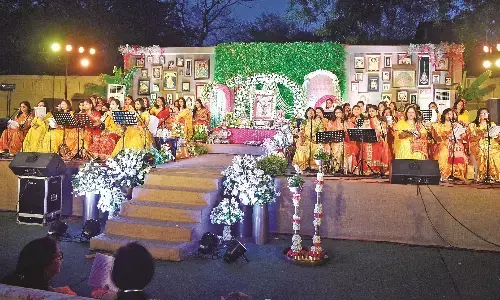 संगीतमय सुंदरकांड में डूबा स्वरांजलि परिवार, रानी कोठी में हुआ कार्यक्रम संगीतमय सुंदरकांड में डूबा स्वरांजलि परिवार, रानी कोठी में हुआ कार्यक्रम