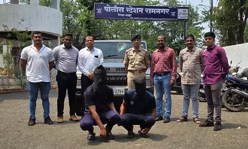 चंद्रपुर के बंगाली कैंप में एटीएम फोड़ने वाले 2 आरोपियों को पुलिस ने किया गिरफ्तार, 2 फरार
