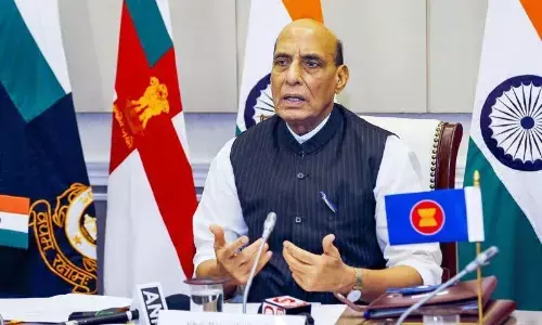 चीन और पाकिस्तान को रक्षा मंत्री राजनाथ सिंह की दो टूक, आतंकवाद और अरुणाचल प्रदेश में बदले गए नामों पर भी दिए जवाब