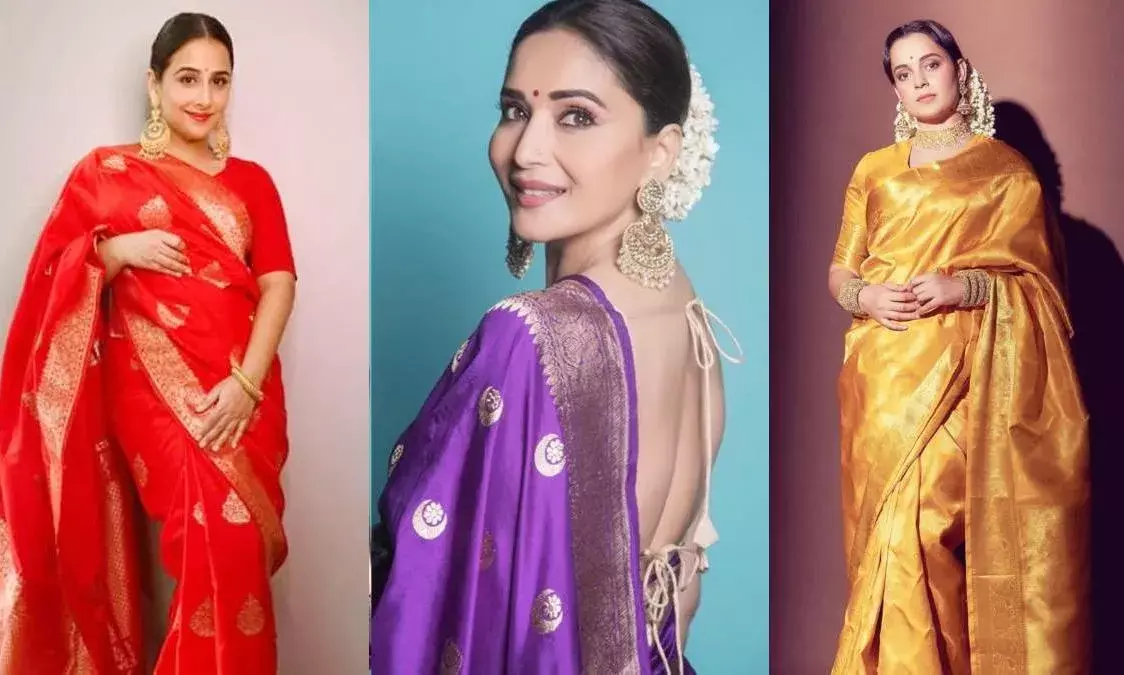 सप्तमी पूजा के लिए इस तरह से हो तैयार, पा सकेंगी ट्रेंड के हिसाब से ट्रडिशनल लुक