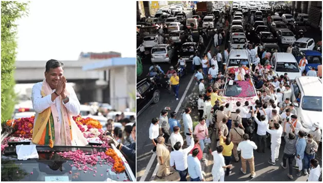जयवीर सिंह जी के स्वागत में मैनपुरी में उमड़ी भीड़ जयवीर सिंह जी के स्वागत में मैनपुरी में उमड़ी भीड़