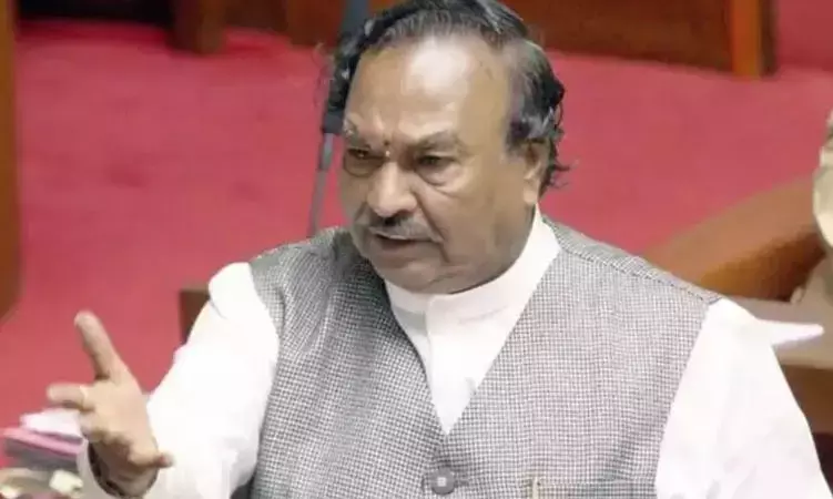 बीजेपी नेताओं की अनुशासनात्मक कार्रवाई पर पलटवार करते हुए पूर्व सीएम ईश्वरप्पा ने कहा मेरा किसी पार्टी से नाता नहीं