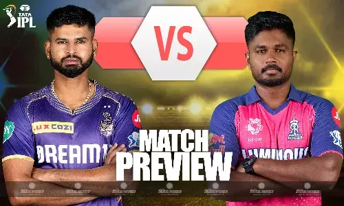 ईडन गार्डन्स पर कोलकाता और राजस्थान के बीच नंबर वन बनने की जंग, जानिए दोनों टीमों की पॉसिबल प्लेइंग-11 ईडन गार्डन्स पर कोलकाता और राजस्थान के बीच नंबर वन बनने की जंग, जानिए दोनों टीमों की पॉसिबल प्लेइंग-11