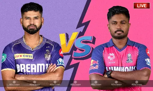 सुनील नारायण पर भारी पड़ा जोस बटलर का शतक, हाई-स्कोरिंग एनकाउंटर में दो विकटों से जीती राजस्थान सुनील नारायण पर भारी पड़ा जोस बटलर का शतक, हाई-स्कोरिंग एनकाउंटर में दो विकटों से जीती राजस्थान