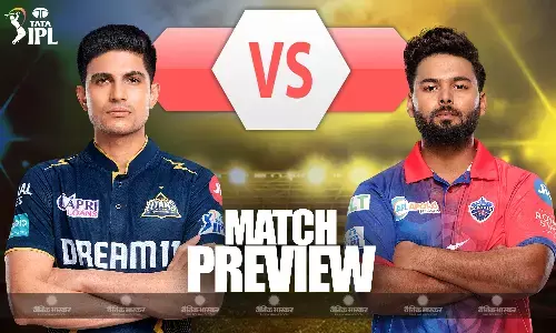 अहमदाबाद में टाइटंस के सामने कैपिटल्स की चुनौती, जानिए दोनों टीमों की पॉसिबल प्लेइंग-11 अहमदाबाद में टाइटंस के सामने कैपिटल्स की चुनौती, जानिए दोनों टीमों की पॉसिबल प्लेइंग-11