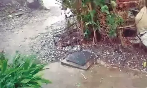 जिले में तेज हवाओं के साथ झमाझम बारिश, कुछ स्थानों पर हुई ओलावृष्टि