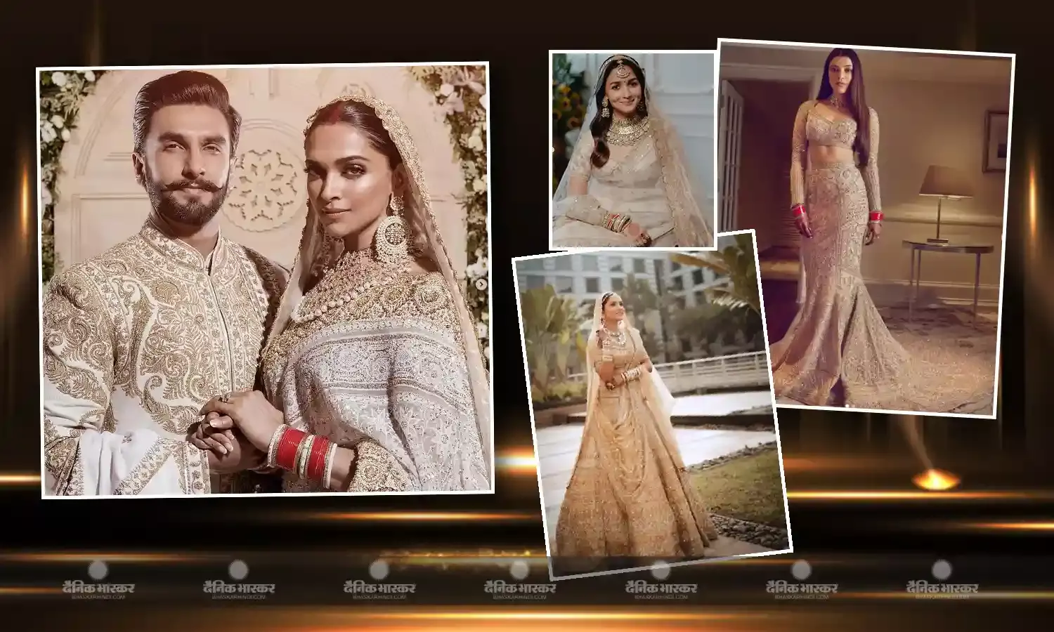 शादी रिसेप्शन के लिए चुन सकती हैं गोल्डन आउटफिट, ये अभिनेत्रियां भी लगी गोल्डन आउटफिट में बेहद खूबसूरत