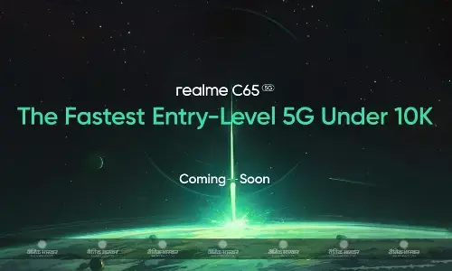 Realme C65 5G को भारत में 10,000 रुपये से कम कीमत में लॉन्च करने की पुष्टि की गई है