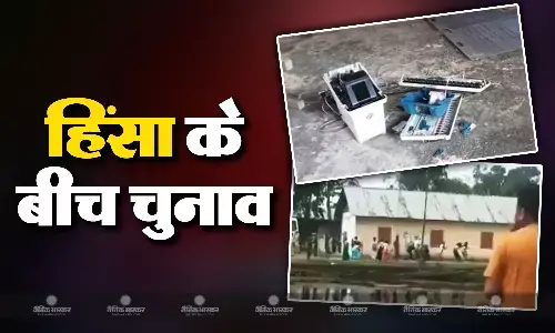 मणिपुर में पांच मतदान केंद्रों पर रोका गया मतदान, महिलाओं ने अनियमितता का लगाया आरोप