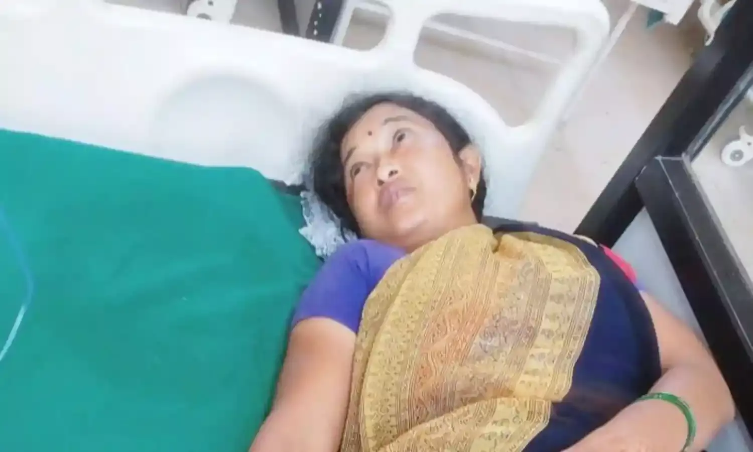 जानवरों के लिए चारा निकाल रही थी महिला किसान,  तेंदुए ने हमला कर किया जख्मी