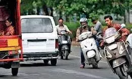 रांग साइड के 265 मामले दर्ज, अबतक 35 करोड़ रुपए का चालान है बकाया