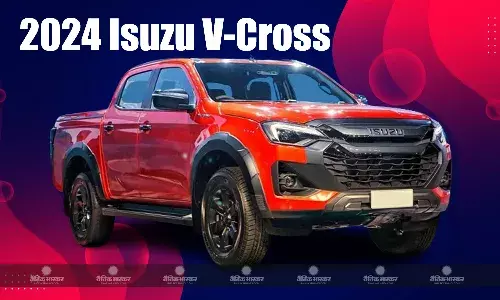2024 Isuzu V-Cross फेसलिफ्ट का आधिकारिक लॉन्च से पहले टीजर जारी, मिलेंगे ये दमदार फीचर्स