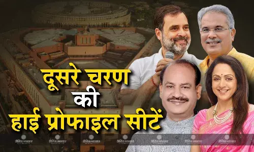 दूसरे चरण में राहुल गांधी सहित 3 केंद्रीय मंत्री और 2 पूर्व सीएम की साख दांव पर, जानिए दूसरे चरण की हाई प्रोफाइल सीटों का समीकरण दूसरे चरण में राहुल गांधी सहित 3 केंद्रीय मंत्री और 2 पूर्व सीएम की साख दांव पर, जानिए दूसरे चरण की हाई प्रोफाइल सीटों का समीकरण