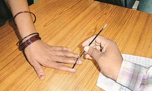 होम वोटिंग में दिव्यांग और 85 वर्ष से अधिक आयु वालों के लिए उपलब्ध कराई सुविधा होम वोटिंग में दिव्यांग और 85 वर्ष से अधिक आयु वालों के लिए उपलब्ध कराई सुविधा