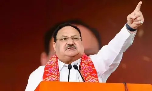 बीजेपी अध्यक्ष नड्डा का कांग्रेस पर निशाना, एससी एसटी ओबीसी के अधिकार छीनकर मुसलमानों को देना चाहती है कांग्रेस