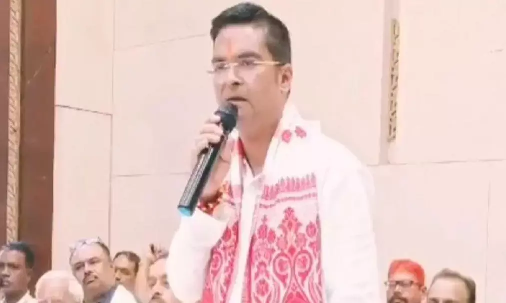 धर्म परिवर्तन कराने वालों की गर्दन काट देना, बीजेपी विधायक का विवादित बयान, गरमाई सियासत