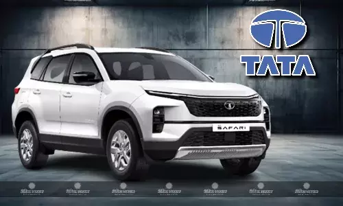 Tata Safari EV टेस्टिंग के दौरान हुई स्पॉट, 2025 की शुरुआत में हो सकती है लॉन्च
