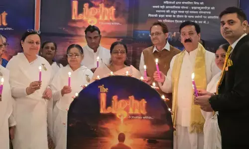 ब्रह्माकुमारीज गॉडलीवुड स्टूडियो द्वारा निर्मित थ्री डी एनिमेशन आध्यात्मिक फिल्म ‘The Light’ की भोपाल मे स्क्रीनिंग