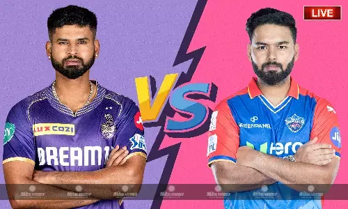 चक्रवर्ती की फिरकी के बाद सॉल्ट के तूफान में फंसी दिल्ली, कोलकाता ने एकतरफा अंदाज में सात विकटों से जीता मुकाबला चक्रवर्ती की फिरकी के बाद सॉल्ट के तूफान में फंसी दिल्ली, कोलकाता ने एकतरफा अंदाज में सात विकटों से जीता मुकाबला