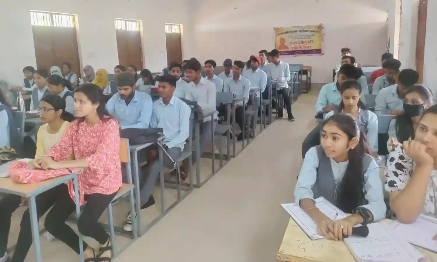 छत्रसाल शासकीय स्नातकोत्तर महाविद्यालय के विद्यार्थियों को दी गई अग्निपथ सेना भर्ती प्रक्रिया की जानकारी
