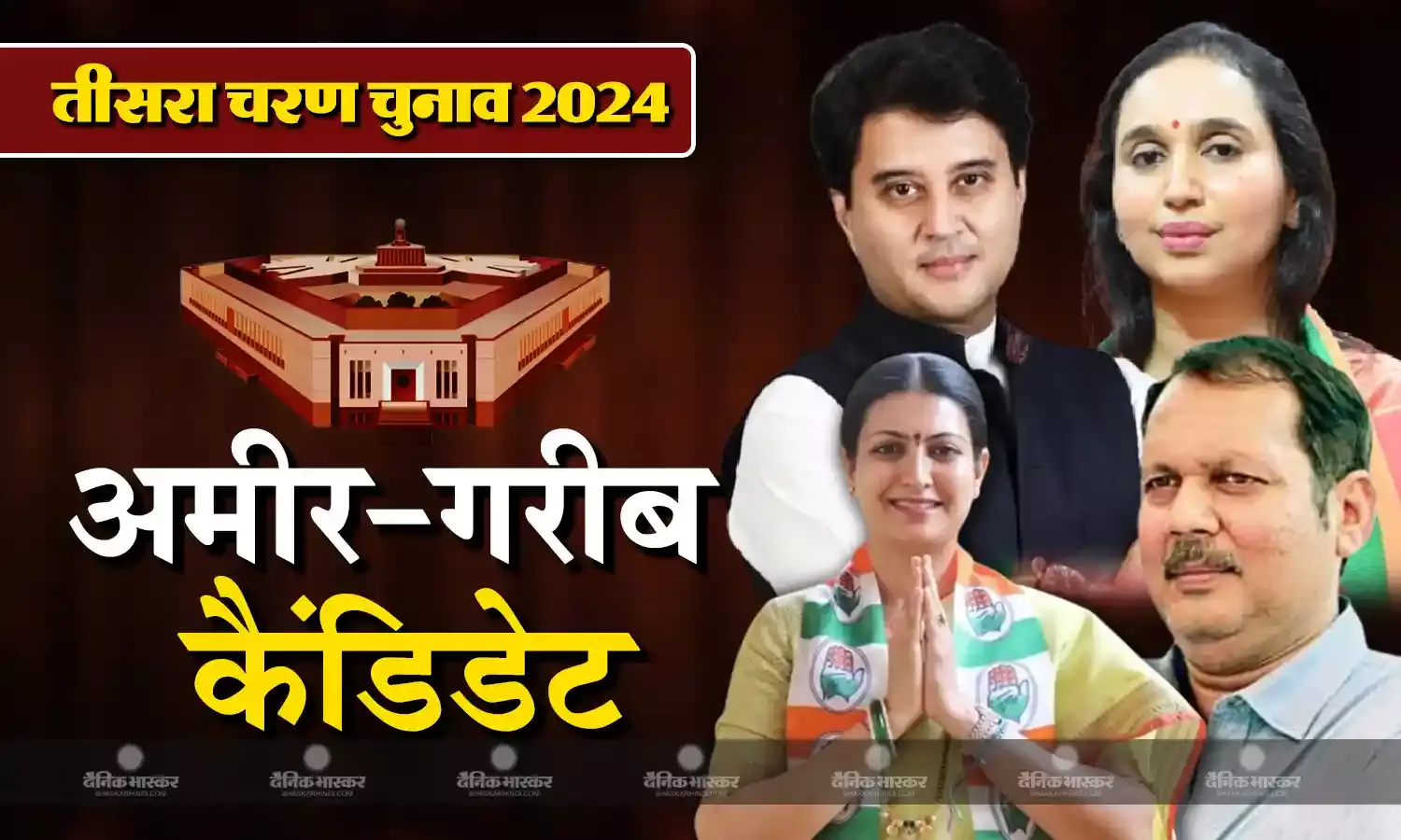 ज्योतिरादित्य सिंधिया से भी अमीर है तीसरे चरण की ये महिला प्रत्याशी, 1361 करोड़ की हैं मालकिन, सबसे गरीब के पास बस सौ रु.