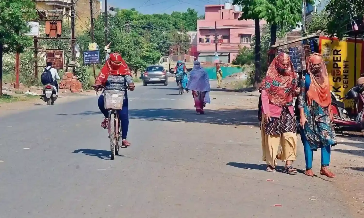 पारा 40 डिग्री पर, गर्मी की फीलिंग 42 जैसी
