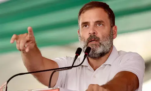 हताश, निराश और हारे हुए प्रधानमंत्री बहकी बातें कर रहे हैं... राहुल गांधी ने पीएम मोदी पर साधा निशाना हताश, निराश और हारे हुए प्रधानमंत्री बहकी बातें कर रहे हैं... राहुल गांधी ने पीएम मोदी पर साधा निशाना