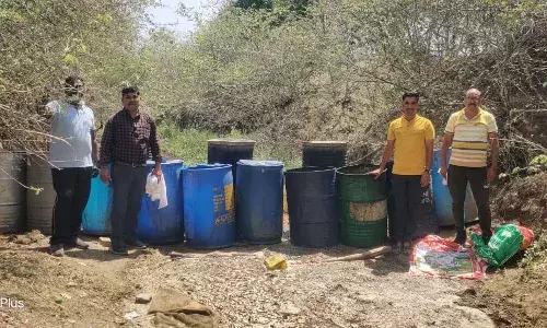 छापा मारकर पुलिस ने जब्त की कच्ची शराब, 2 .13 लाख का माल किया नष्ट