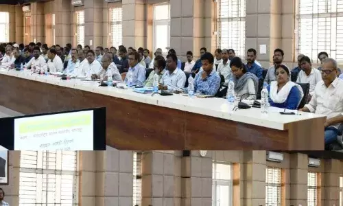 निर्वाचन सामग्री वितरण और संग्रहण के लिए दिया गया प्रशिक्षण
