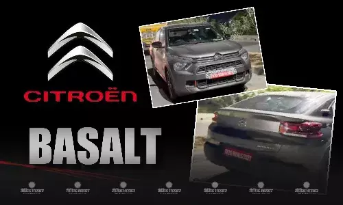 Citroen Basalt भारतीय सड़कों पर टेस्टिंग के दौरान आई नजर, जानिए कब होगी लॉन्च?
