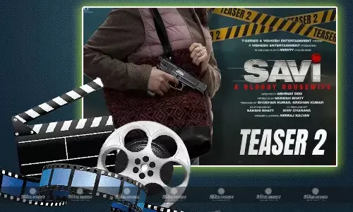 सावि: ए ब्लडी हाउसवाइफ का दूसरा सस्पेंश थ्रीलर टीजर रिलीज, एक्शन अवतार में नजर आईं एक्ट्रेस दिव्या खोसला