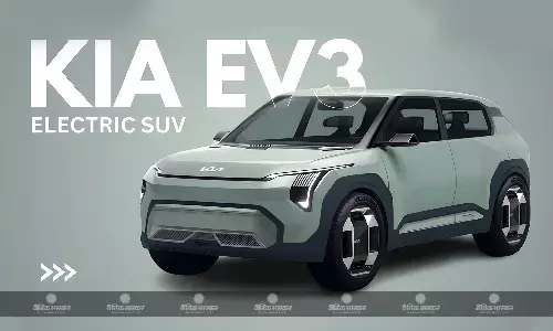 Kia EV3 इलेक्ट्रिक एसयूवी का टीजर जारी, इस दिन होने जा रही है लॉन्च