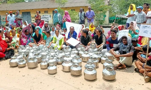 चार दिन के लिए कर दी मेहरबानी , चुनाव के बाद फिर से जनता कर रही पानी-पानी