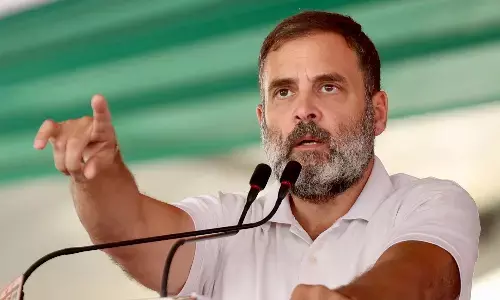 नमस्कार मोदी जी... थोड़ा सा घबरा गए क्या?, अंबानी-अडानी वाले बयान पर राहुल गांधी ने पीएम मोदी को घेरा नमस्कार मोदी जी... थोड़ा सा घबरा गए क्या?, अंबानी-अडानी वाले बयान पर राहुल गांधी ने पीएम मोदी को घेरा