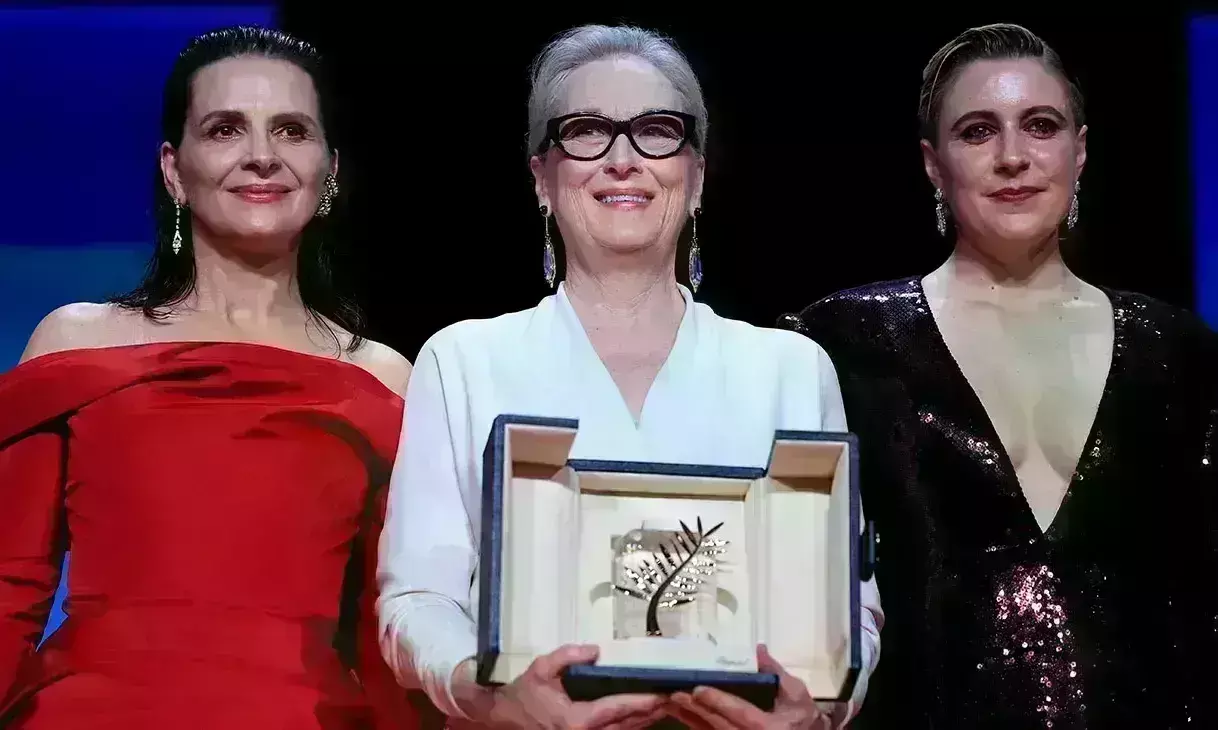 कान्स फिल्म फेस्टिवल का हुआ शानदार आगाज, स्टॉर्म क्लाउड्स के बीच मेरिल स्ट्रीप मे मारी एंट्री, कुत्ते ने लूटी लाइमलाइट