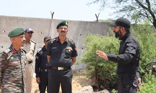 विस्फोट मामला: कबाडख़ाने से जब्त बमों को किया गया नष्ट