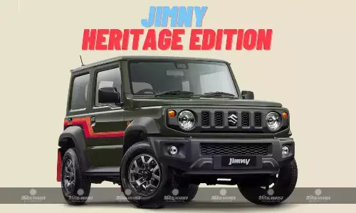 Suzuki Jimny 5-door का हेरिटेज एडिशन हुआ लॉन्च, जानिए इसकी कीमत और खूबियां