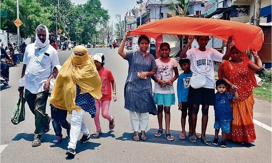 दिन और रात दोनों का पारा ऊपर की ओर दिन और रात दोनों का पारा ऊपर की ओर