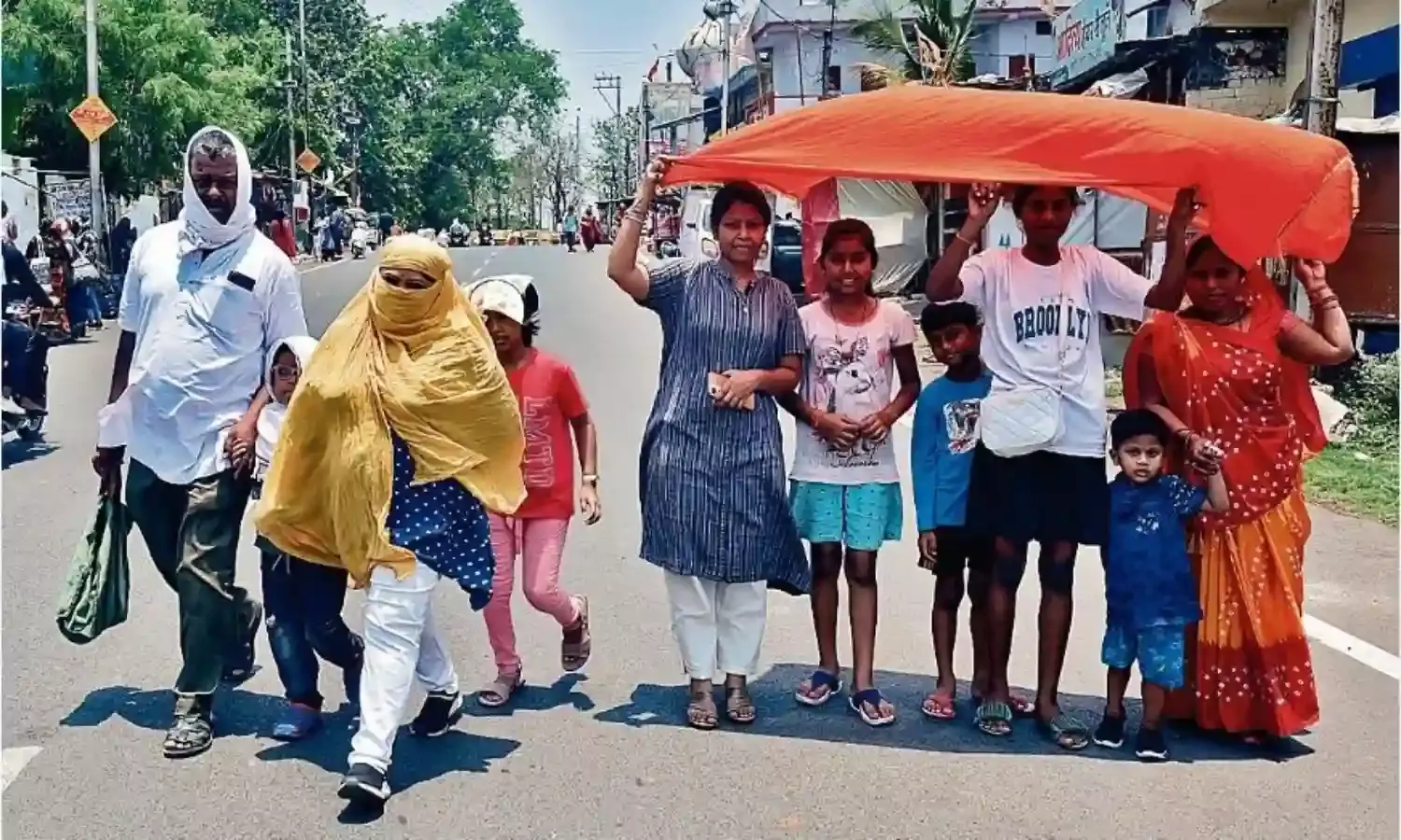 दिन और रात दोनों का पारा ऊपर की ओर