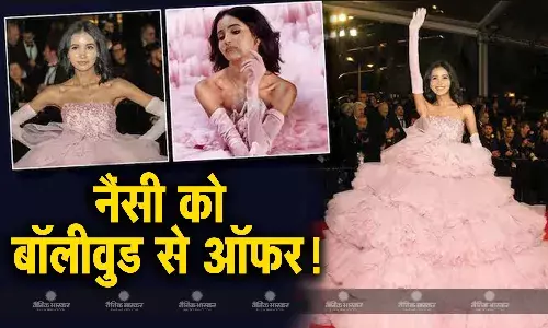 कान्स के रेड कार्पेट पर जलवा बिखेरने वाली नैंसी त्यागी की फैन हुईं सोनम, ड्रेस डिजाइन करने का दिया ऑफर