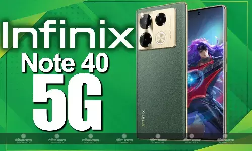 Infinix Note 40 5G मीडियाटेक डाइमेंशन 7020 प्रोसेसर के साथ हुआ लॉन्च, जानिए इसकी खूबियां