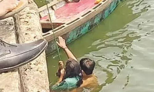 खुदकुशी का प्रयास करने वाली महिला को मछुआरों ने बचाया, पति के साथ हुआ विवाद