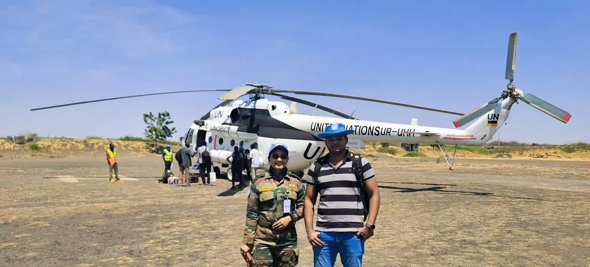 शान्तिरक्षक मेजर शिक्षा गुरुंग के साथ एक बातचीत शान्तिरक्षक मेजर शिक्षा गुरुंग के साथ एक बातचीत