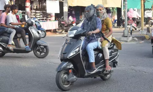 नौतपा का पहला दिन भीषण गर्मी, पारा पहुंचा ४१.६ डिग्री, दोपहर में शहर की सड़कें हुई सूनी