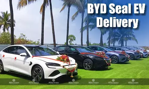 BYD Seal की डिलीवरी हुई शुरू, जानिए कितनी खास है ये इलेक्ट्रिक सेडान BYD Seal की डिलीवरी हुई शुरू, जानिए कितनी खास है ये इलेक्ट्रिक सेडान