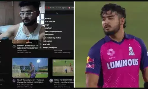 धमाकेदार प्रदर्शन के बावजूद बड़े विवाद में फंसे रियान पराग, यूट्यूब की सर्च हिस्ट्री आई सामने