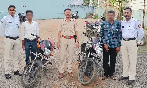 भंडारा ट्रैफिक पुलिस सख्त,  सात नाबालिग वाहन चालकों के परिजनों पर दर्ज किए मामले